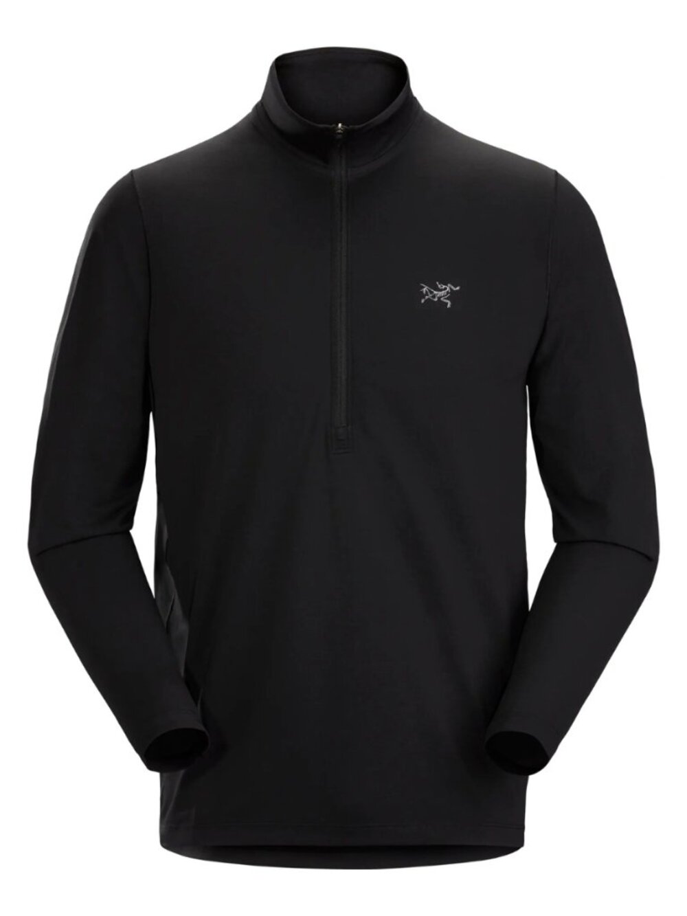Arcteryx Men's Cormac Zip Long Sleeve in Black Size Medium